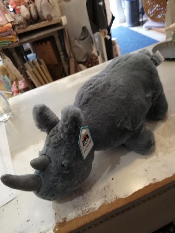 I am Haverlie Rhino (Nashorn), blau