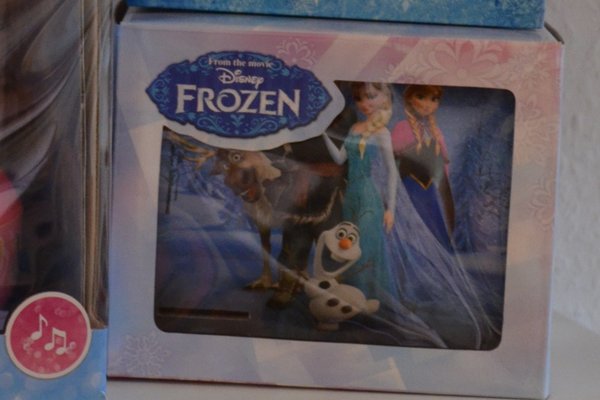 Spardose mit Spieluhr Frozen
