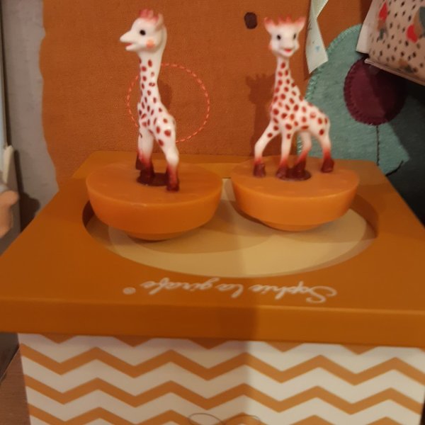 Spieluhr tanzende Giraffen