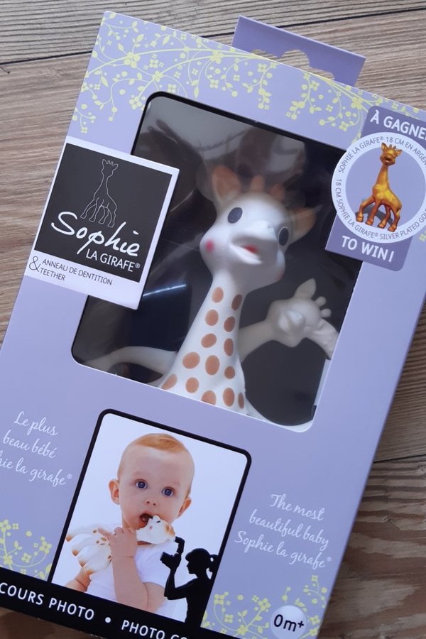 Sophie la Girafe Zahnhilfe und Beißring als Geschenkset